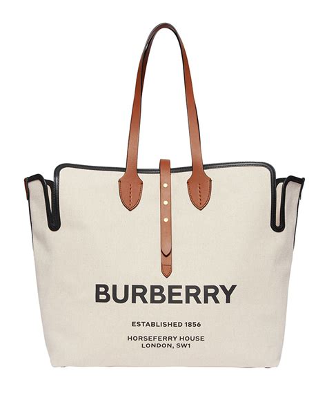 burberry canvas weekend tote bag|burberry tote bags outlet.